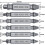 Speed Out Screw Extractor Drill Bits Tool Set Broken Damaged Bolt Remover Guide Set Broken Easy Out Fastener Kit-silver A 4