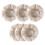 (6pcs 23cm) Quality Dough Fermentation Basket Round Bread Proving Basket Dough Bread Proofing Basket Bread Fermentation Basket 1