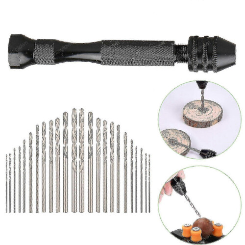 Mini Micro Hand Drill Bits Set 1