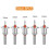 (8x8x3.0) Fivalo Countersink Drill Bit Set,Adjustable Depth Countersink Drill Bit for Wood 4