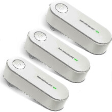 3Pcs Plug-In Air Purifier Portable Negative Ion Generator Filterless Air Ionizers Home Air Filter Removes Odors & Air Freshener