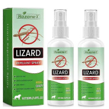 (2pcs) Lizard Repellents Spray Natural Lizard Repellents 50ml Lavender Oil Gecko Spray Powerful Pet Safe Reptile Deterrents Control