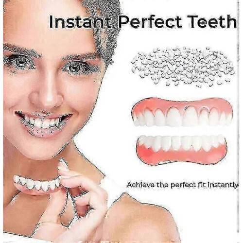 (1pcs) 1/2/3x Advanced Customized Full Denture Set, Silicone Reline Denture Set 1