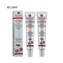 (2PCS,Light)1-3X CC Cream with Centella Asiatica Color Correcting CC Cream Lightweight Skin