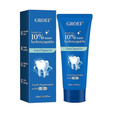 (1pc) 10% Nano Hydroxyapatite Toothpaste, Fluoride Free Toothpaste For Sensitive Teeth, Natural Remineralizing Whitening Toothpaste for Adult