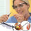 2 Pairs Big Vision Magnifying Glasses 300X Magnification Eyewear 2