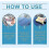 3pcs Advanced Car Quick-Acting Coating Agent Spray,Car Coating Spray,Multi-functional 120ml 5