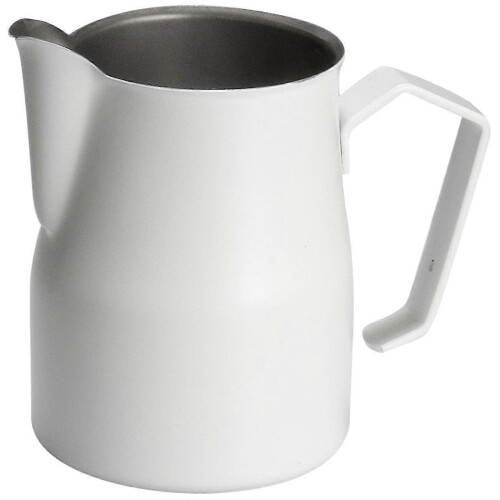 Milk jug, professional non-stick 350 ml, steel, white