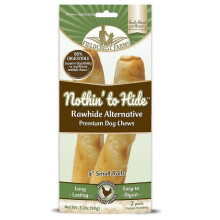 Fieldcrest Farms Nothin' To Hide Roll Dog Treat, Chicken, 10 Inches, Large, 2 Pack