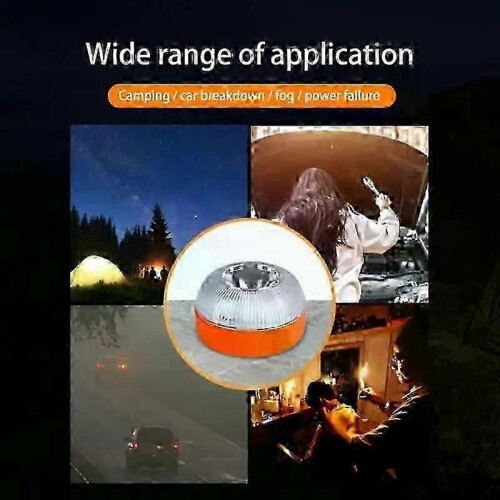 (3Pcs) Spain DGT-Approved Car Emergency Light - Rechargeable & Magnetic (1-3Pcs) 2