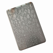Elegant Nail Art Stamping Plate Stainless Steel Nail Stencil