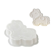 Detailed Horse Shaped Silicone Mold Perfect For-trumpet horse