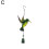 (Green S) Wind Chimes Hanging Ornaments 1