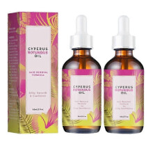 (2pcs) Cyperus Rotundus Oil - 60ml For Hair Removal, Moisturizing & Soothing Cyperus Oil For Reducing Body Hair Growth