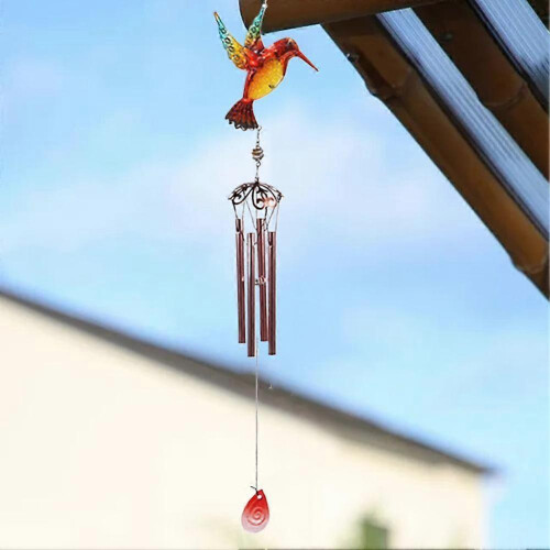 (Black M) Wind Chimes Hanging Ornaments 2