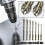 New Four-Flute Sawtooth Eccentric Drill Bit, Cozy Hoome Drill Bits 4-16mm 3