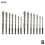 New Four-Flute Sawtooth Eccentric Drill Bit, Cozy Hoome Drill Bits 4-16mm 4