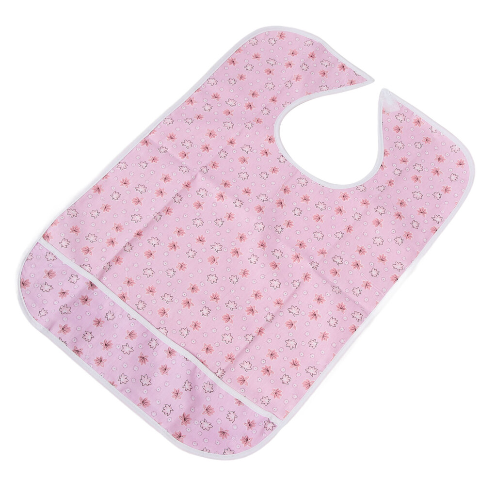 Adult Waterproof Cotton Bibs 45x65cm Roseate