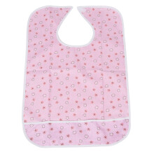 Adult Waterproof Washable Elderly Bibs Reusable Clothing Protector 50cm x 80cm