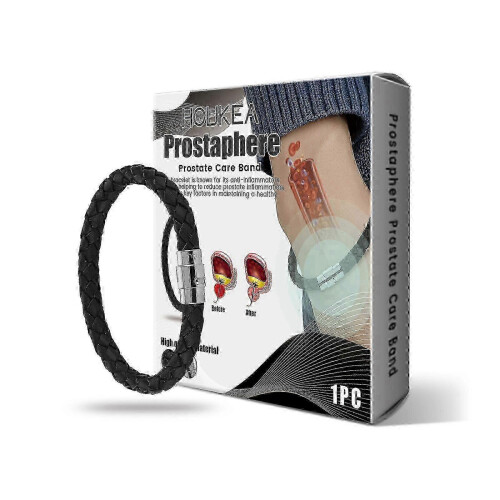 Men's Prostate Health Charm Bracelet Lightweight