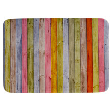 Decoratieve waterbestendige mat, machinewasbare pluche badmat voor thuis, antislip omkeerbare keukenmat met een buitengewoon zachte textuur, geschikt