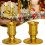 Candlestick Valentines Day Handheld Candle Holders Retro 4