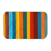 Machinewasbare woondecoratie voor regenboogkleurige woonkamers, decoratieve antislip vloermatten van traagschuim, absorberende bad- en keukenmatten