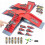 6 In 1 Fingerboard Ramp Set Skatepark 6 Skateboard 1