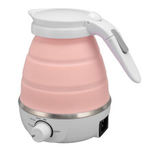 850W Foldable Kettle 600ml Silicone Auto Off