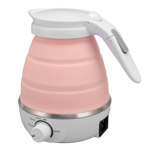 850W Foldable Kettle 600ml Silicone Auto Off