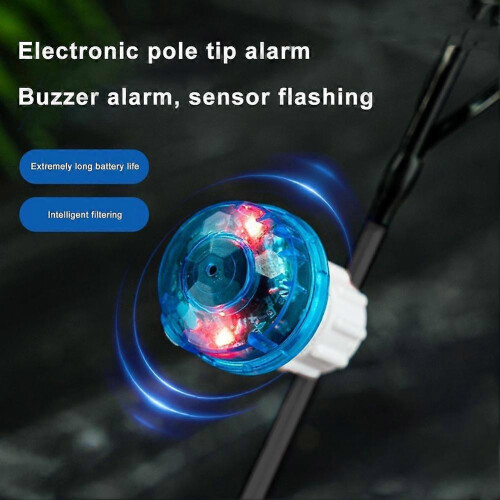 Fish Bite Alarm Electronic Buzzer on Fishing Rod Night Indicator 1