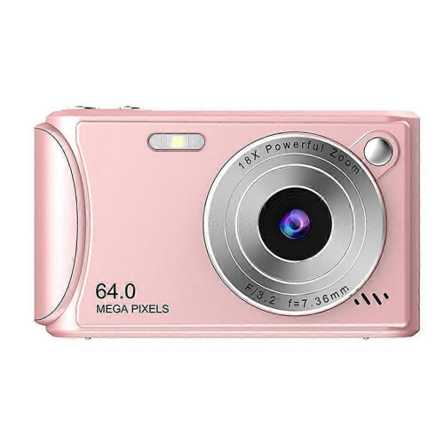 (A) 64 Million Pixels Retro Student HD Digital Camera CCD Student Camera