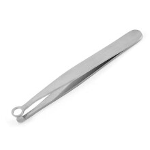 Best Universal Nose Hair Trimming Tweezer Steel Eyebrow Nose Hairs Cut 1