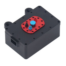 Aluminum Alloy RC Receiver Box 1/10 Black Case 64g