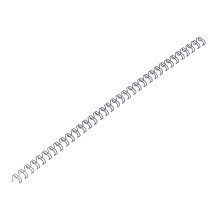 Double Loop Wire Bind Spine 6.4mm 20 Sheets Black