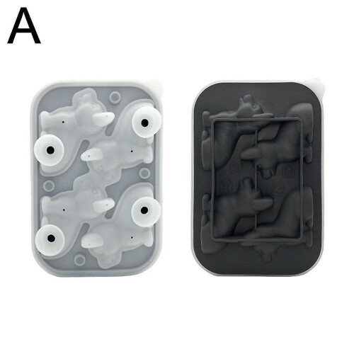 (C) DIY Pet Ice Making Mold, Easy to Release, Ice Maker, Soft and Not Easily Damaged