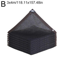 (Green) Sun Shades Outdoor Patio Waterproof Shading Net Camping Terrace Awnings