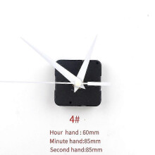 (A04) Quartz Clock Movement Mechanism Battery Hands Professional Diy Wall Clock Movement