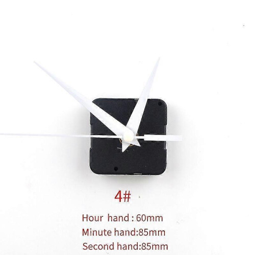 (A04) Quartz Clock Movement Mechanism Battery Hands Professional Diy Wall Clock Movement
