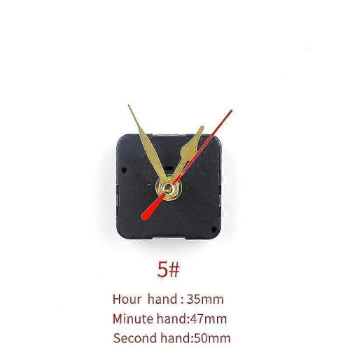 (A05) Quartz Clock Movement Mechanism Battery Hands Professional Diy Wall Clock Movement