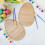 (1set) Easter Egg Painting Kit,Custom Wooden Egg with Kids Name,DIY Easter Craft Set 5