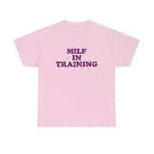 (XXL)Y2K Shirt MILF IN Training 2000's Celebrity Style Meme Gift Shirt For Her ROCKINSTONE