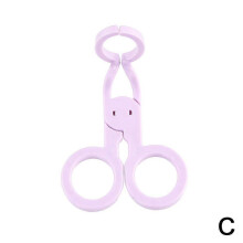 (1pcs,Purple)Portable Contact Lenses Wearing Aids, Contact Lens Inserter Remover Tool
