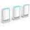 3-Pack Negative Ion Air Purifiers with EU Plug for Home Use 1