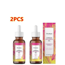 (2PCS) Cyperus Rotundus Hair Removal Care Oil For Reducing Body Hair Growth-60ML