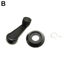 (Black) Car Accessories,Car Window Connect Winder Handle,Crank Door Lever Hand