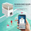 (Red)WiFi Intelligent Timing Automatic Feeder 100/250/350ML Fish Feeder APP Control 3