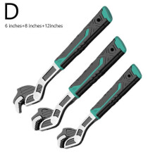 Industrial Multifunctional Self Locking Wrench Adjustable Pipe Wrench Tool