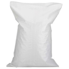 10 X Strong Woven Rubble Builder White Rubbish Bags 50 X 80 Cm Sacks - Builders Garden Waste Bag - 20 X 30 Inches - q36