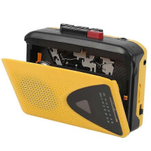 Portable AM/FM Radio Cassette Music Tape Player Broadcast Radio Tape Recorder with Loudspeaker Support 3.5mm Headphone